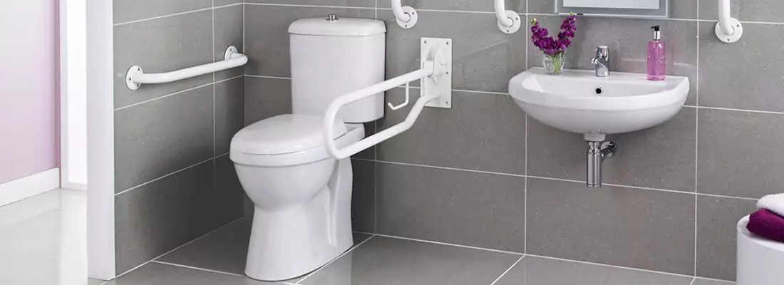 Modern Handicap Bathroom Solutions with Safety Features in Coral Gables, FL